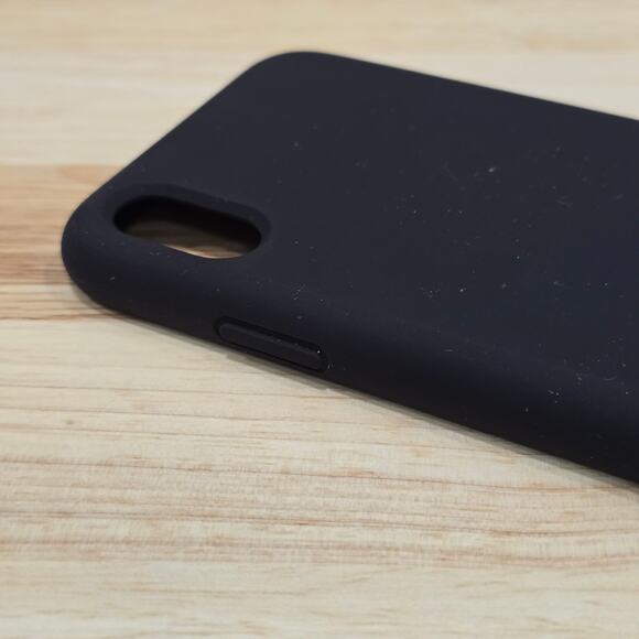 Cell Phone Case For 6.1" iPhone XR Soft Bumper Minimalist Black - Picture 6 of 8